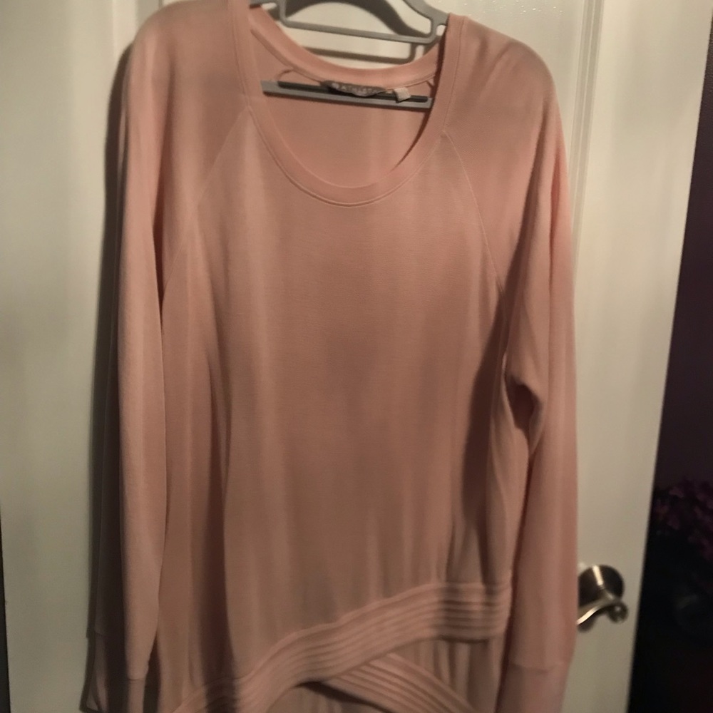 Athleta long tunic in pink